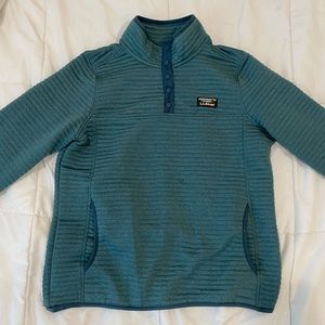 L.L.Bean Women’s Dark Teal Airlight Knit Pullover